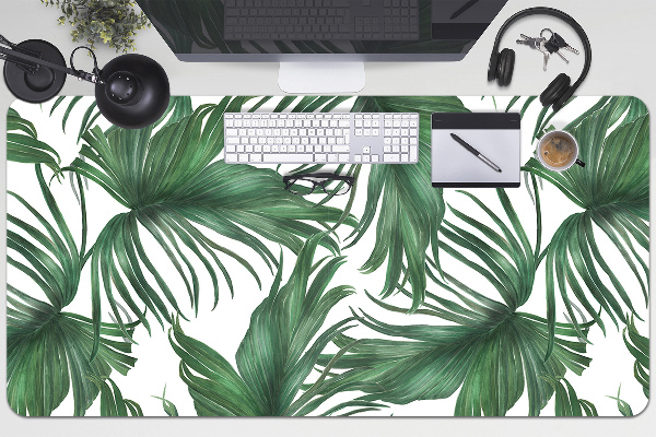 Sous-main bureau Feuilles de palmier
