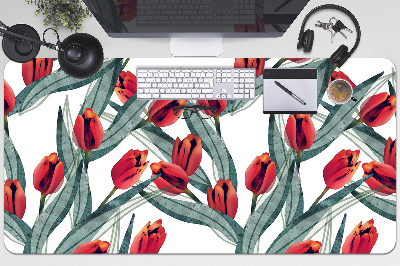 Sous main de bureau Tulipes