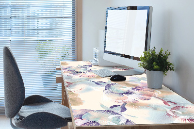 Sous main de bureau Motif floral