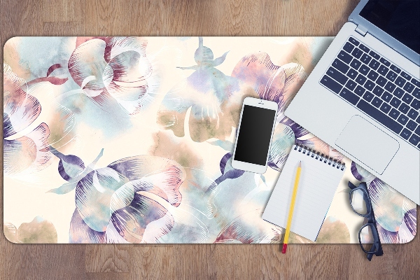 Sous main de bureau Motif floral