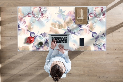 Sous main de bureau Motif floral