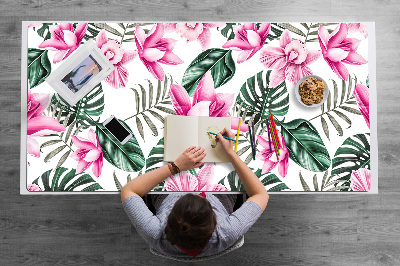 Tapis de bureau Jardin rose