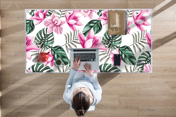 Tapis de bureau Jardin rose