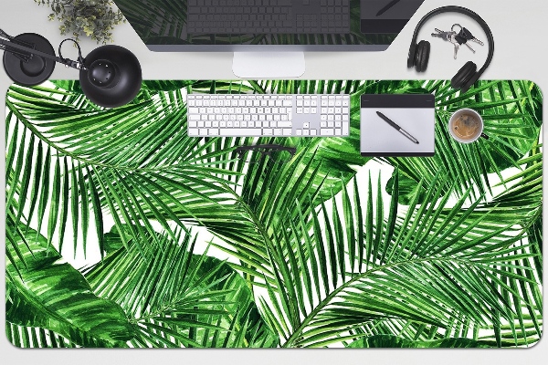 Sous-main bureau Île tropicale