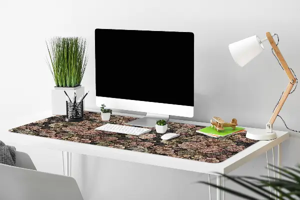 Tapis de bureau Fleurs tissées
