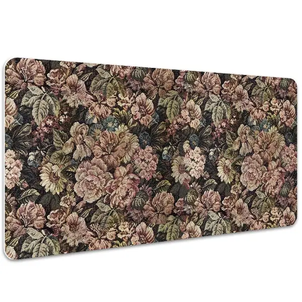 Tapis de bureau Fleurs tissées