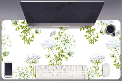 Sous-main bureau Fleurs délicates