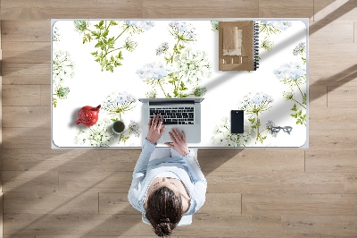 Sous-main bureau Fleurs délicates