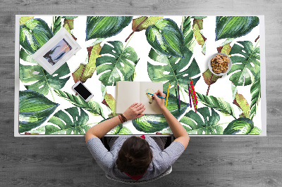 Tapis de bureau Feuilles de palmier