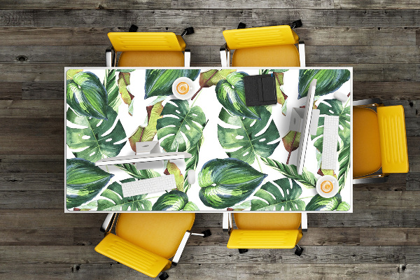 Tapis de bureau Feuilles de palmier