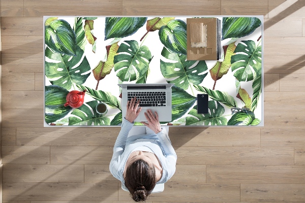 Tapis de bureau Feuilles de palmier