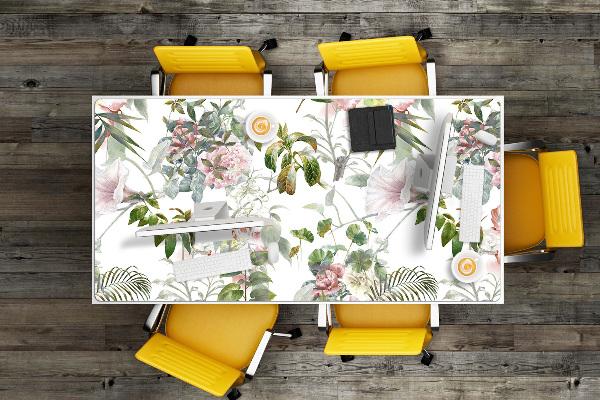 Tapis de bureau Fleur délicate