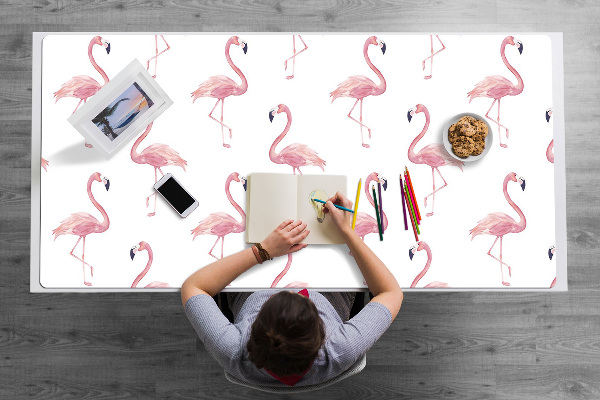 Sous main de bureau Flamants