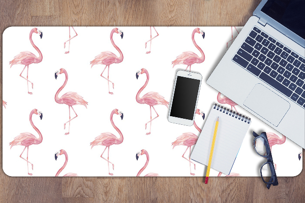 Sous main de bureau Flamants
