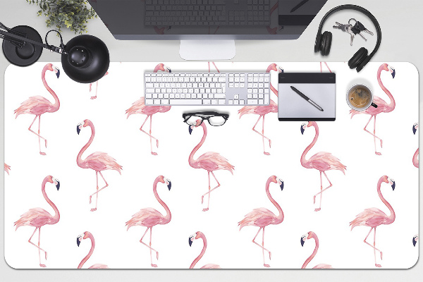 Sous main de bureau Flamants