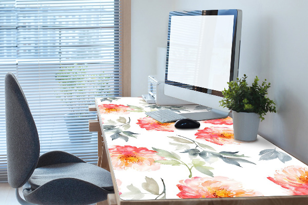 Tapis de bureau Fleurs de printemps