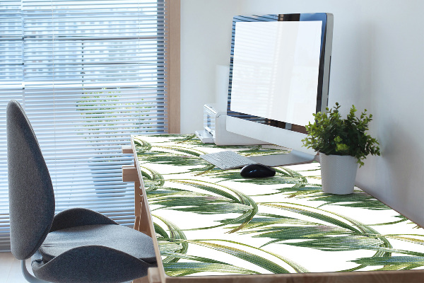 Sous main de bureau Feuilles longues