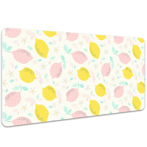 Sous main de bureau Citron