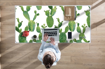 Sous main de bureau Cactus