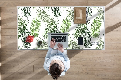 Sous-main bureau Feuilles de palmier