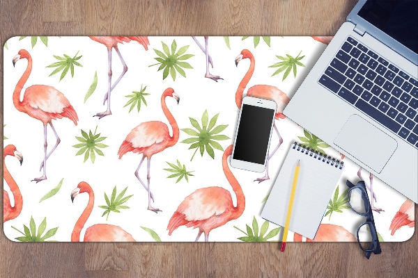 Sous main de bureau Flamants