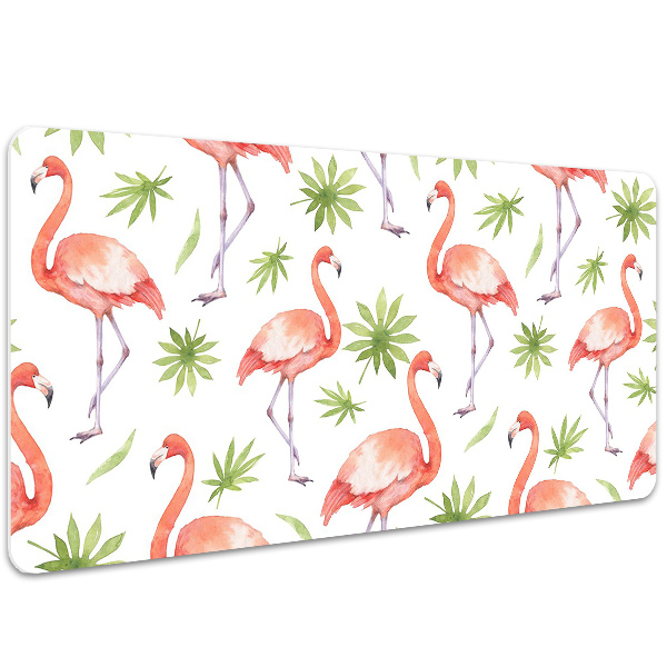 Sous main de bureau Flamants