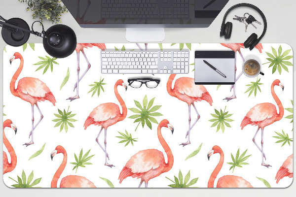 Sous main de bureau Flamants