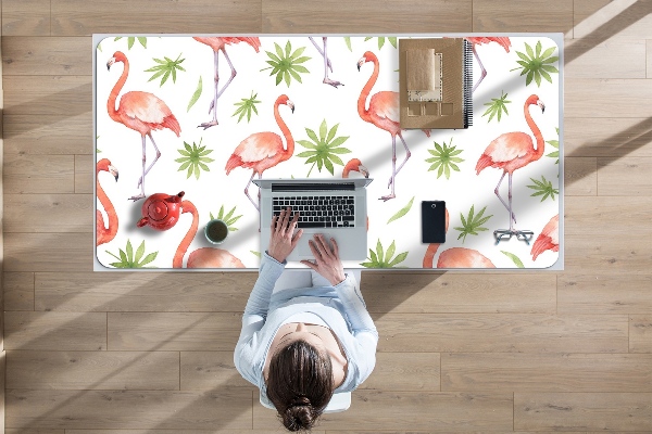 Sous main de bureau Flamants