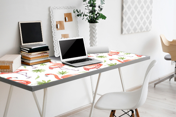 Sous main de bureau Flamants