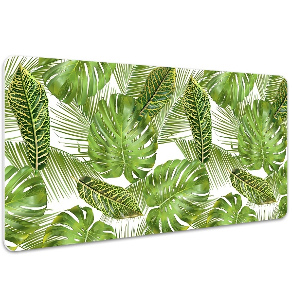 Protège bureau Feuilles tropicales