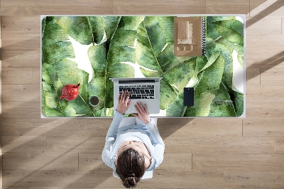 Sous-main bureau Feuilles de palmier