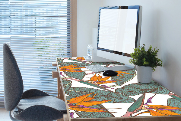 Sous main de bureau Tropique