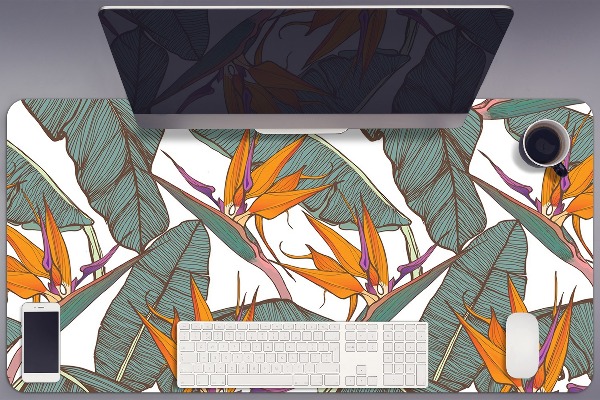 Sous main de bureau Tropique