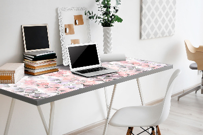 Tapis de bureau Fleurs peintes