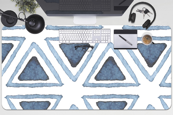 Sous main de bureau Triangles