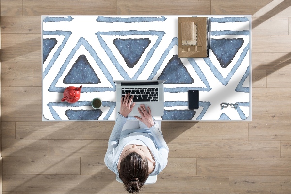 Sous main de bureau Triangles