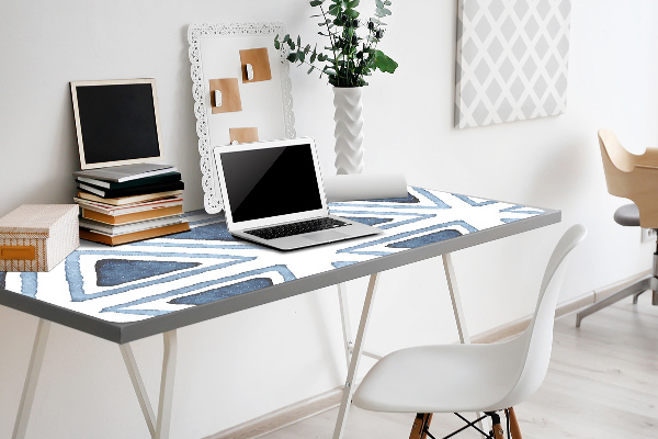 Sous main de bureau Triangles