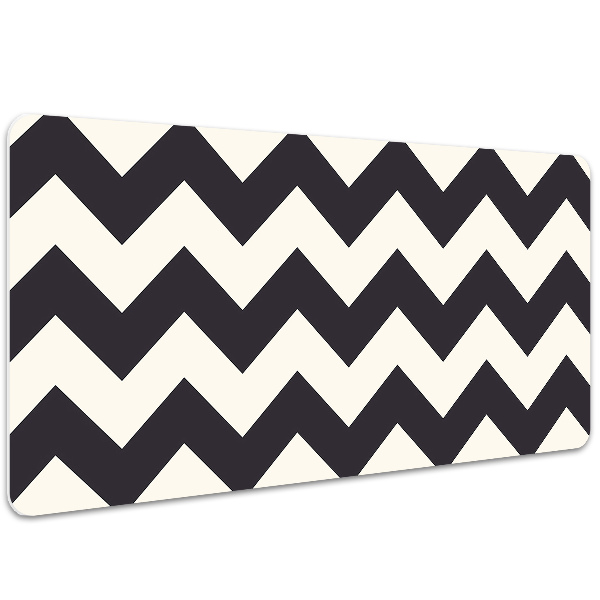 Sous main de bureau Zigzag