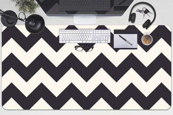 Sous main de bureau Zigzag