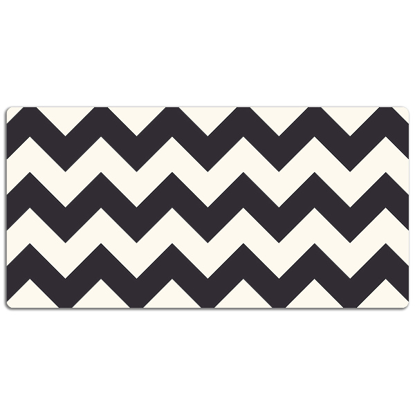 Sous main de bureau Zigzag