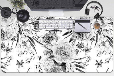 Sous-main bureau Bouquet de fleurs