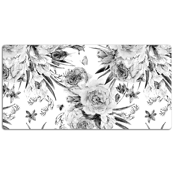 Sous-main bureau Bouquet de fleurs