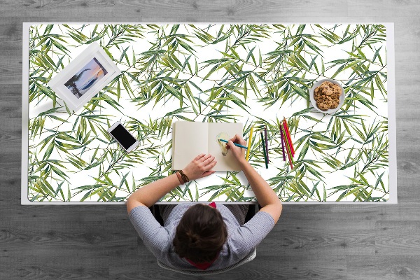 Protège bureau Feuilles exotiques