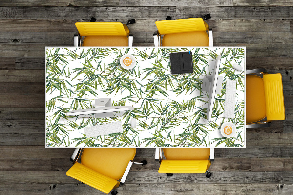 Protège bureau Feuilles exotiques
