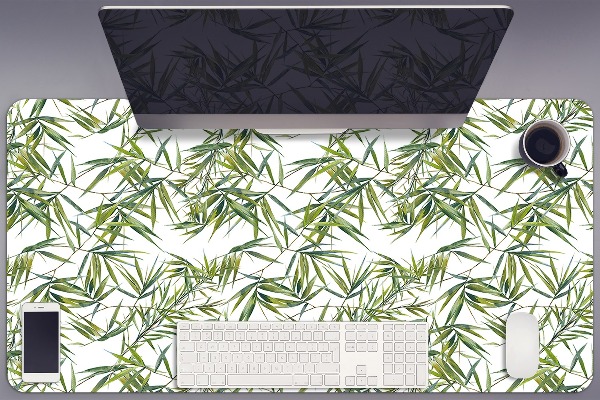 Protège bureau Feuilles exotiques