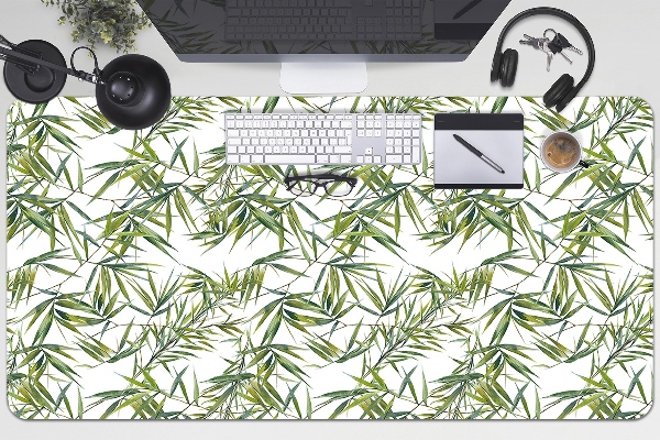 Protège bureau Feuilles exotiques
