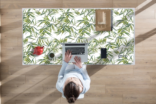 Protège bureau Feuilles exotiques