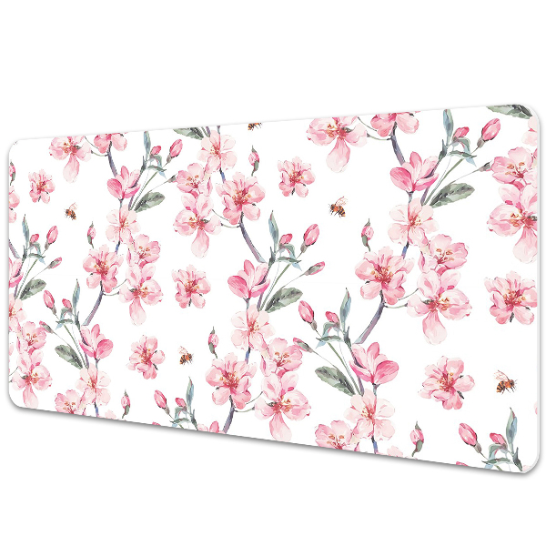 Tapis de bureau Fleurs subtiles