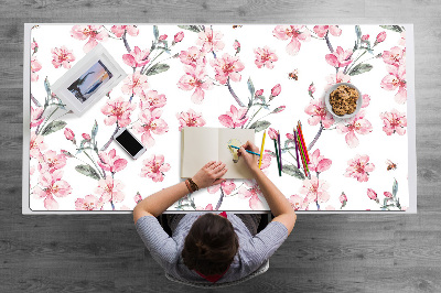 Tapis de bureau Fleurs subtiles