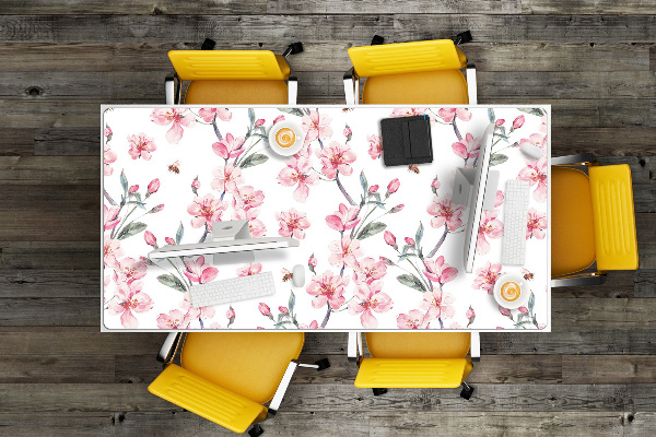 Tapis de bureau Fleurs subtiles